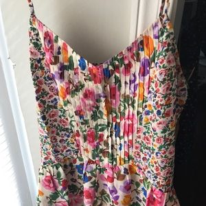 Madewell floral top/cami